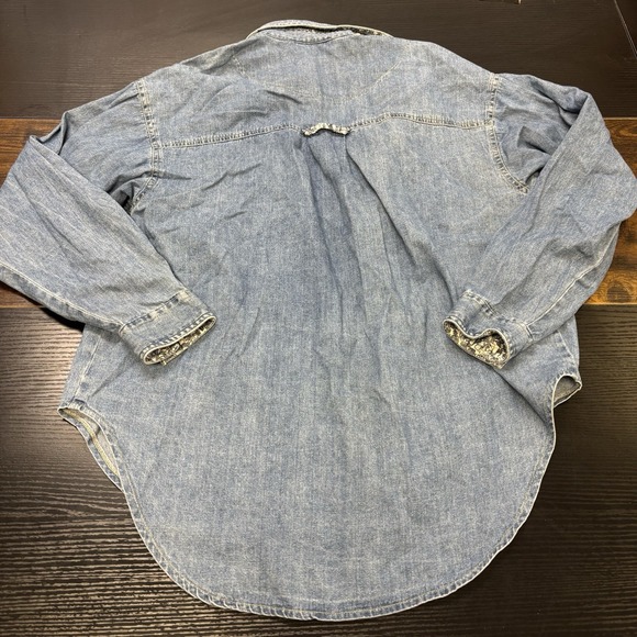 VINTAGE Razzberry Prestige Global Vintage Denim  OS Large Western Girly‎ - Picture 9 of 11